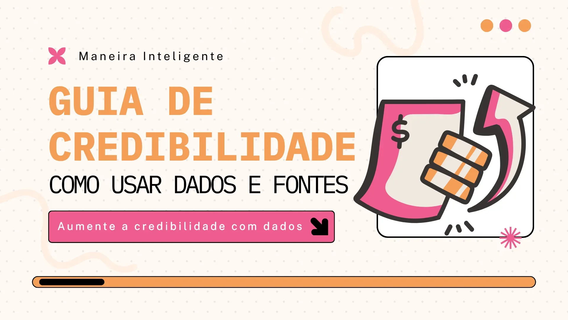 Credibilidade da apresentação de IA: usando dados e fontes de forma eficaz