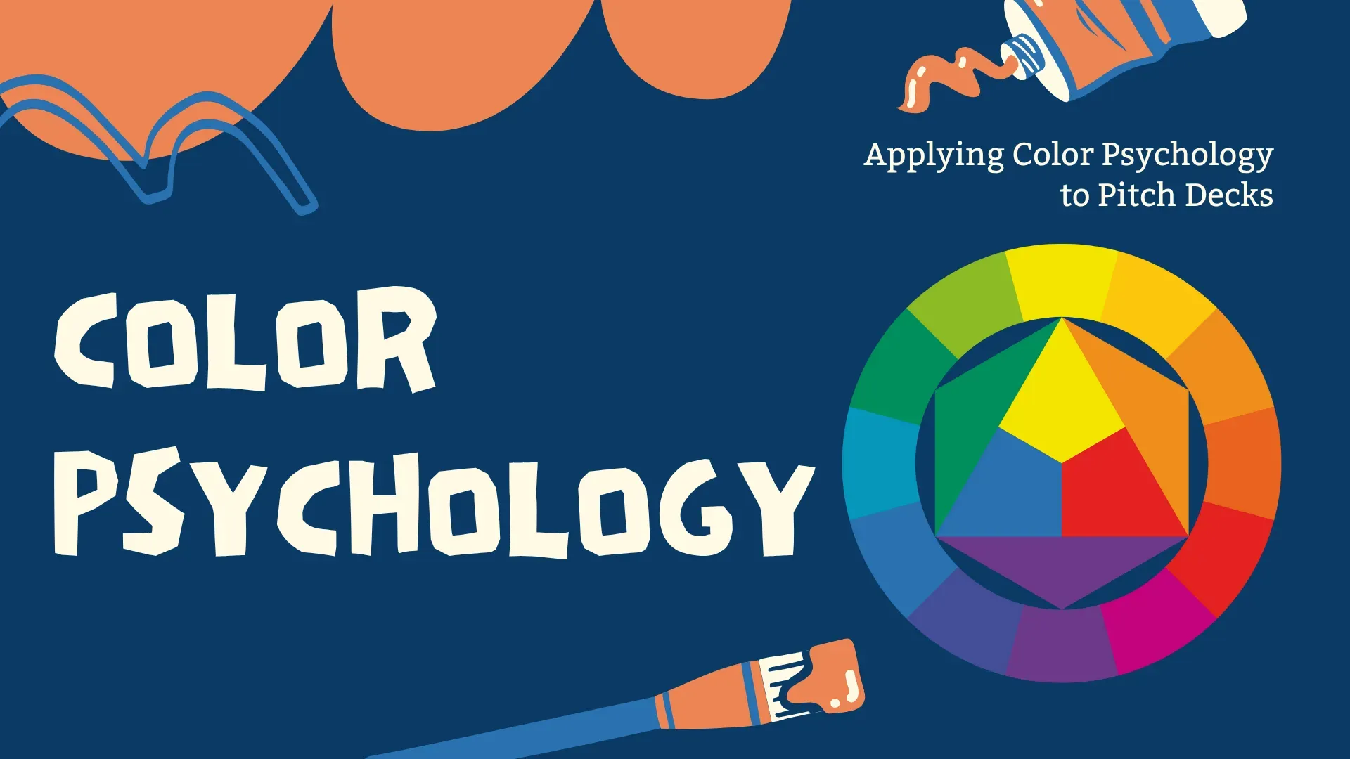 Color psychology in pitch decks for persuasive business presentations