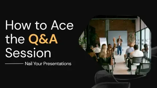 프레젠테이션을 완벽하게 진행하는 법: 매번 Q&A 세션을 성공적으로 치르는 방법