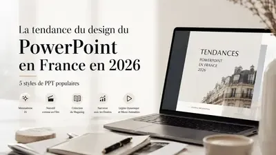 La tendance du design du PowerPoint en France en 2026 : 5 styles de PPT