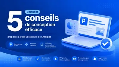 5 conseils de conception efficace proposés par les utilisateurs de Smallppt