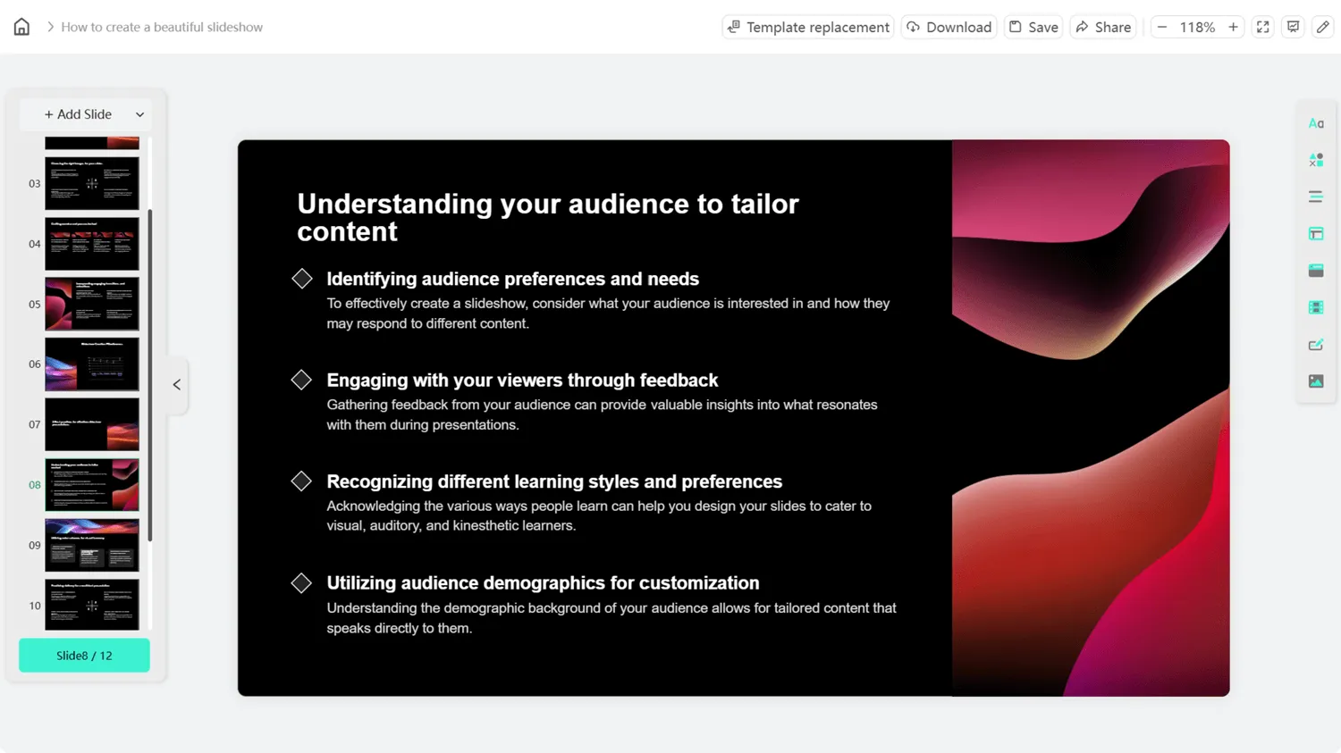Start your deck with Smallppt AI before editing in Microsoft PowerPoint