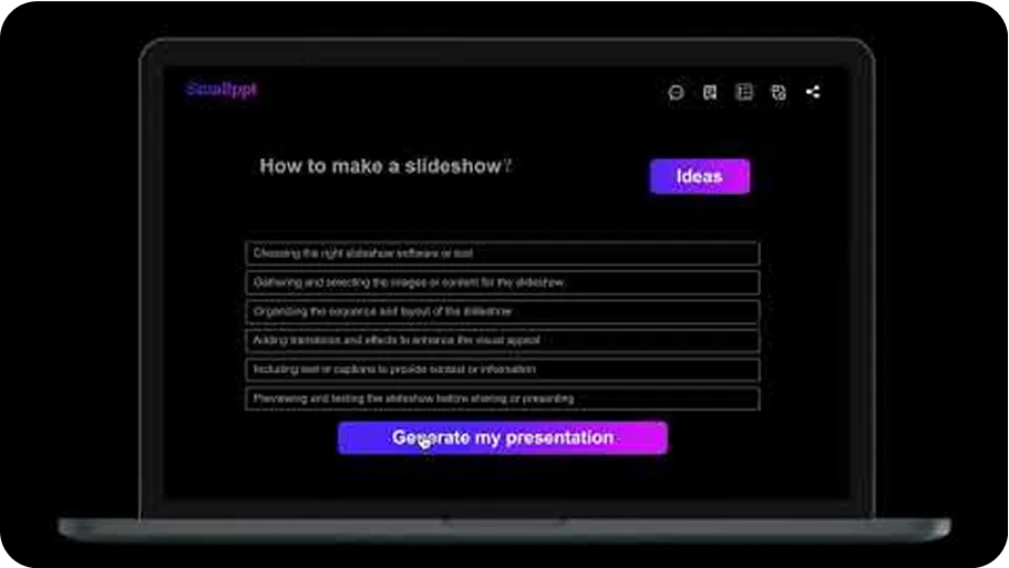 Enhance your browser experience with Smallppt Chrome Extension for instant slide creation.
