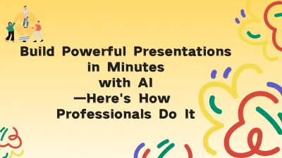 Professionals using AI PowerPoint generator to create stunning presentations quickly