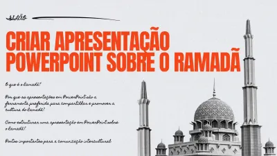 Como Criar uma Apresentação de Feriado em PowerPoint sobre o Ramadã