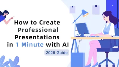 How to Create Professional Presentations in 1 Minute with AI
