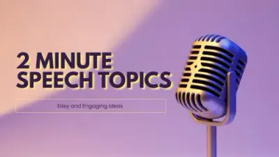 2 Minute Speech Topics for Students: Easy and Engaging Ideas