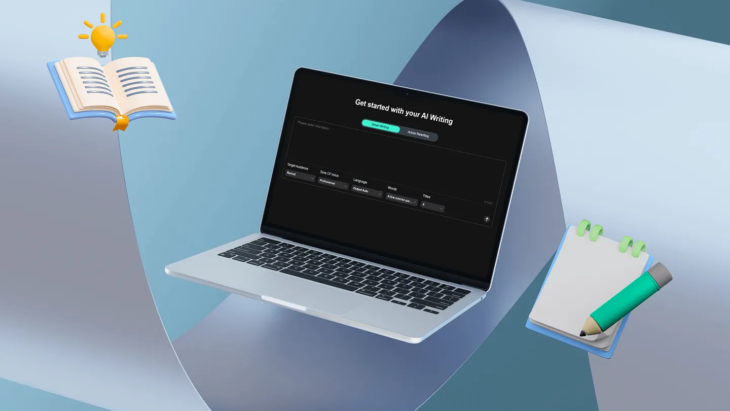 Free AI Writing Generator with Smallppt