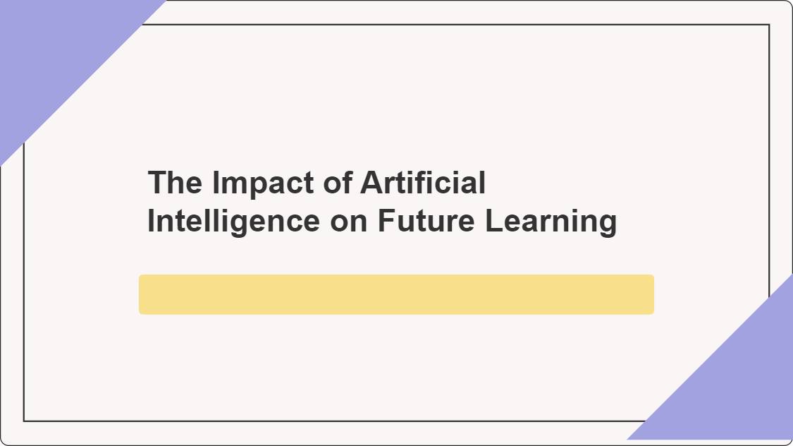 artificial intelligence power point presentation